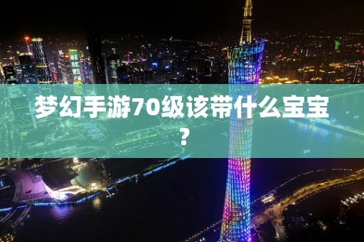 梦幻手游70级该带什么宝宝？