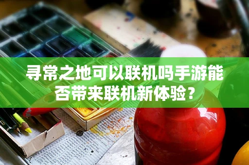 寻常之地可以联机吗手游能否带来联机新体验？