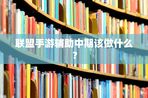 联盟手游辅助中期该做什么？