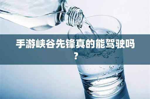 手游峡谷先锋真的能驾驶吗？