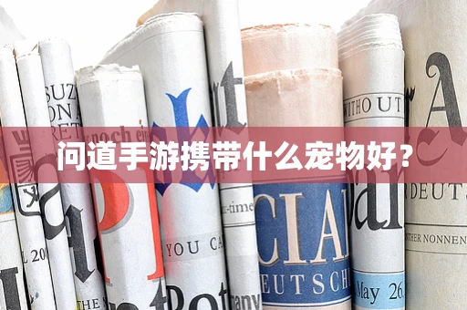 问道手游携带什么宠物好？