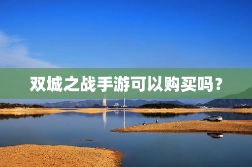 双城之战手游可以购买吗？