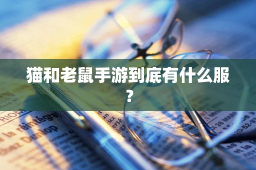 猫和老鼠手游到底有什么服？