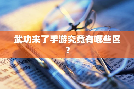 武功来了手游究竟有哪些区？