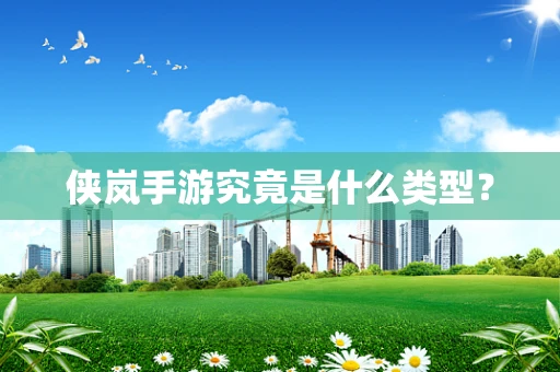 侠岚手游究竟是什么类型？