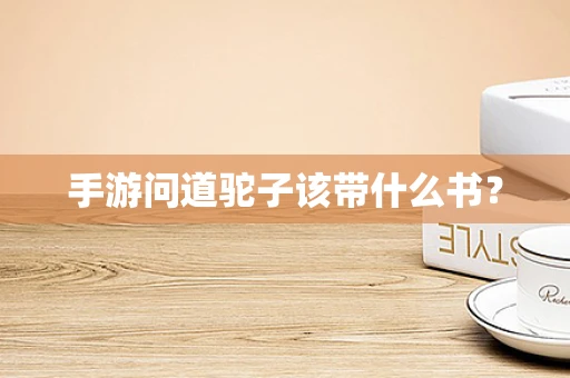 手游问道驼子该带什么书？