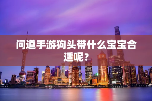 问道手游狗头带什么宝宝合适呢？