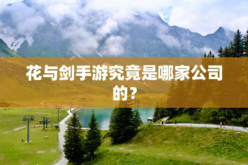 花与剑手游究竟是哪家公司的？