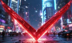 手游CF红色的V是什么？